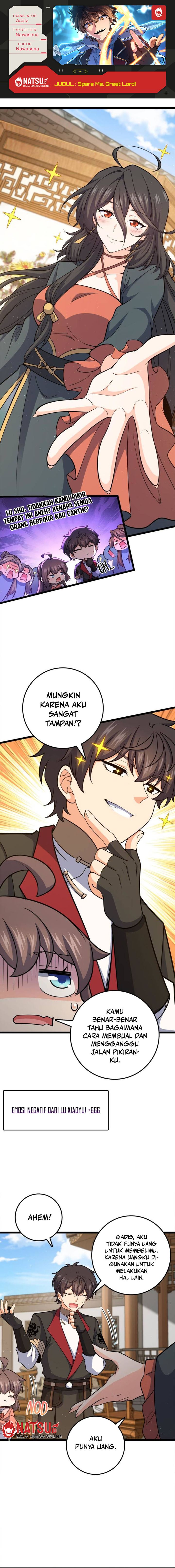 Spare Me, Great Lord! Chapter 593 Bahasa Indonesia